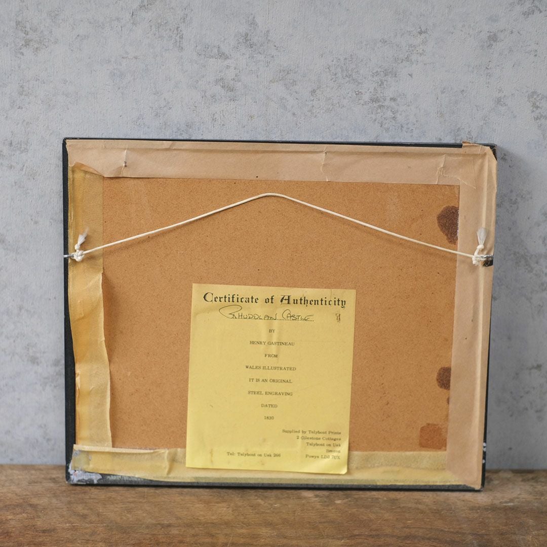 アンティーク リトグラフピクチャー イギリス 風景 石版画8