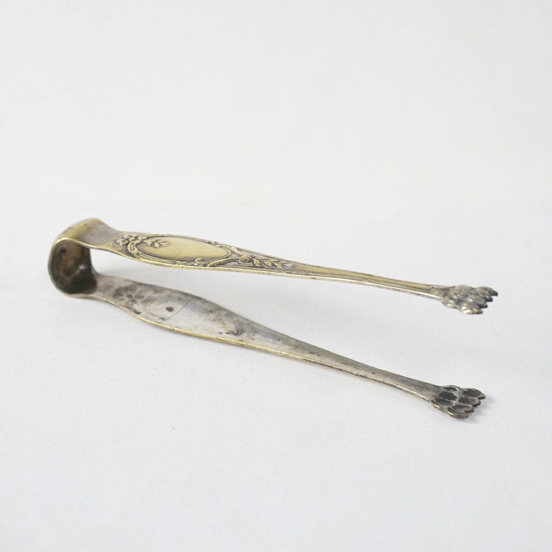 アンティーク トング 鳥獣爪 シュガートング アイストング フランス3