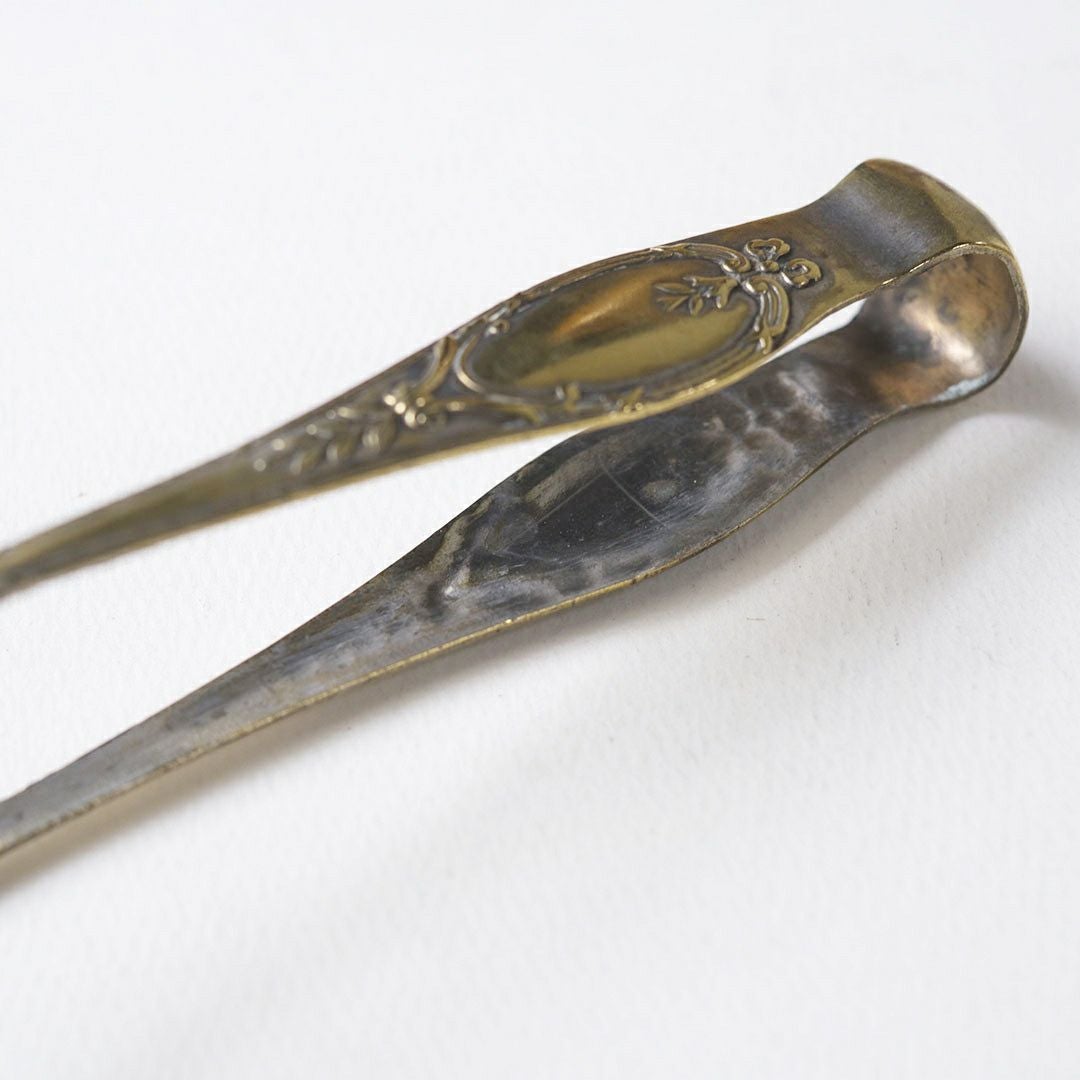 アンティーク トング 鳥獣爪 シュガートング アイストング フランス6