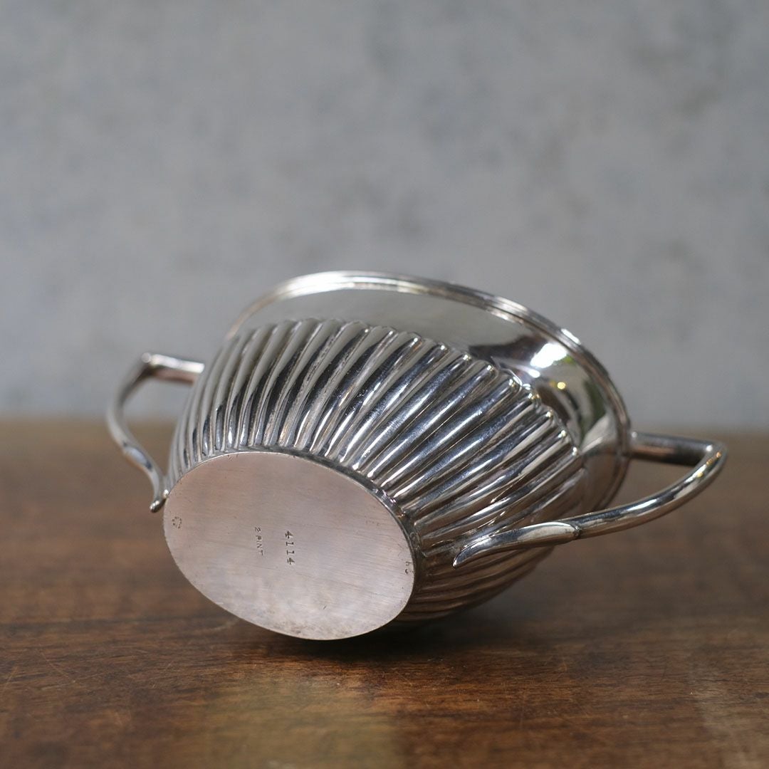 アンティークシュガーボウル シュガーポット シルバープレート 銀メッキ イギリス7