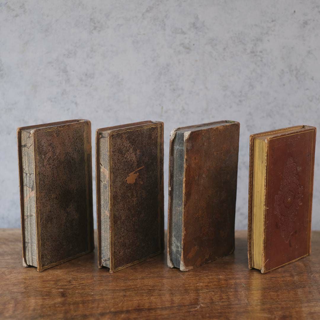 アンティークレザーブック 古書 本 19世紀 フランス 4