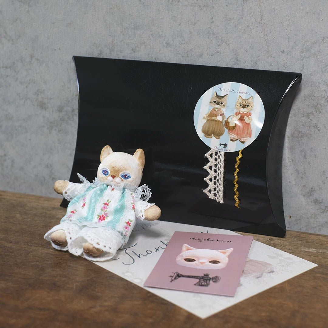 奏ちよこ ミニ猫 茶トラ 人形 ドール 空創作家2