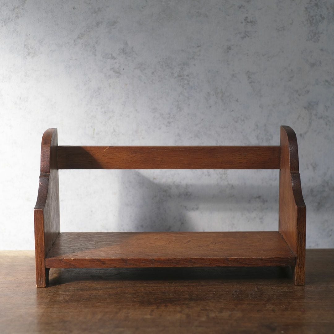 アンティークブックスタンド 木製 フランス3