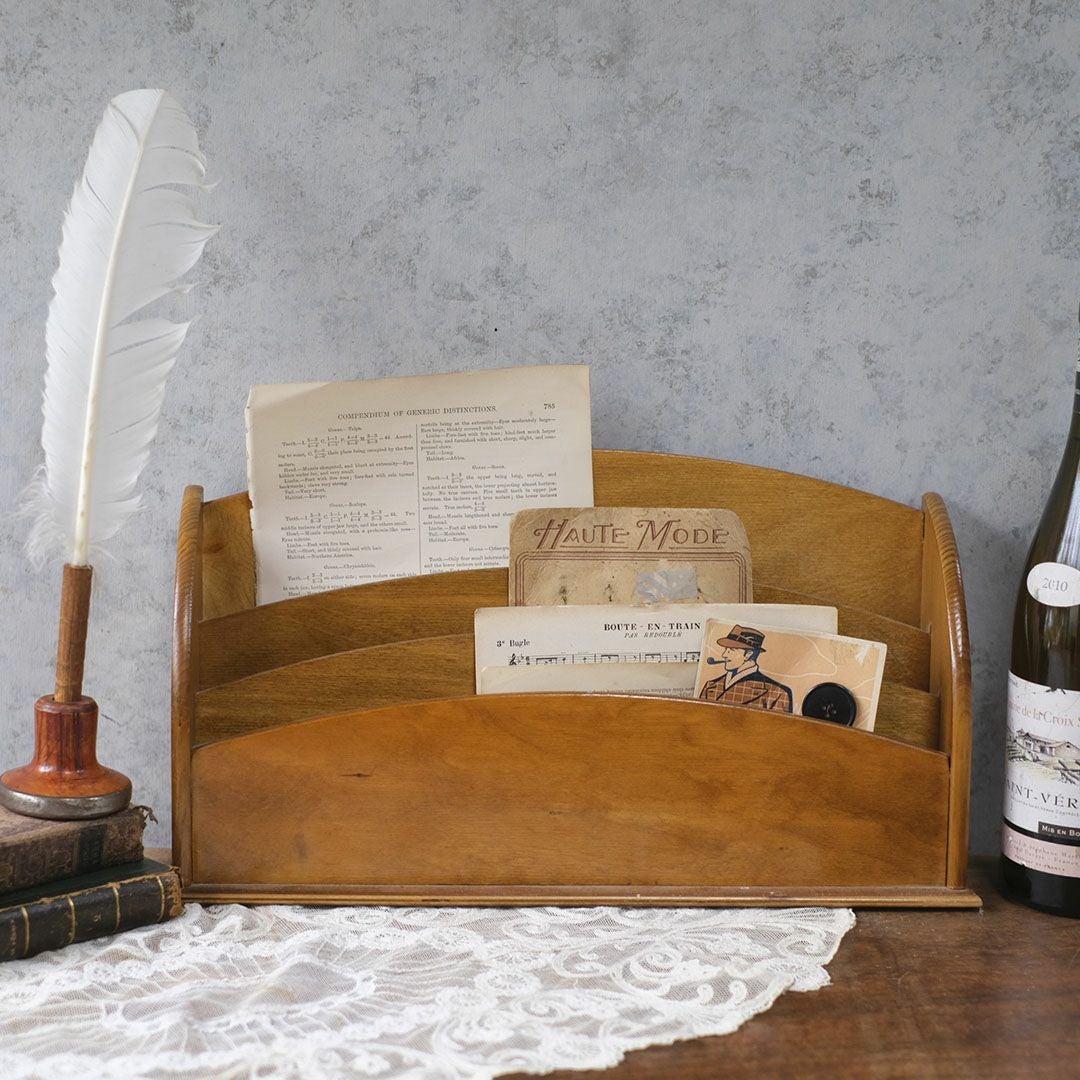 アンティークレターボックス フランス レターケースの通販