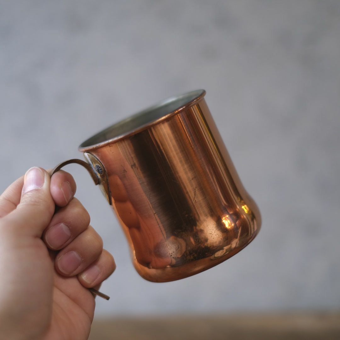 アンティークコッパーカップ 銅製 イギリス2