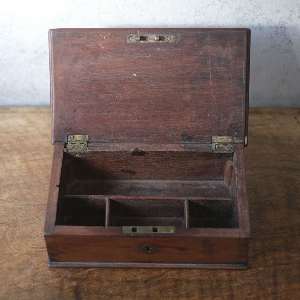 アンティークウッドボックス 木製 木箱 フランス3