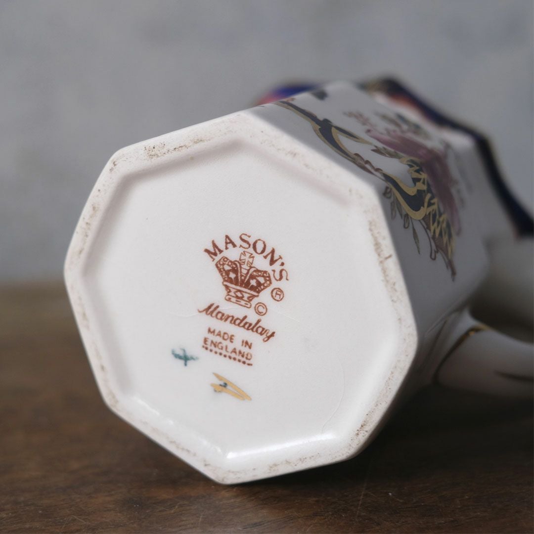 ヴィンテージミルクジャグ MASON'S Mandalay（マンダレイ） イギリス6