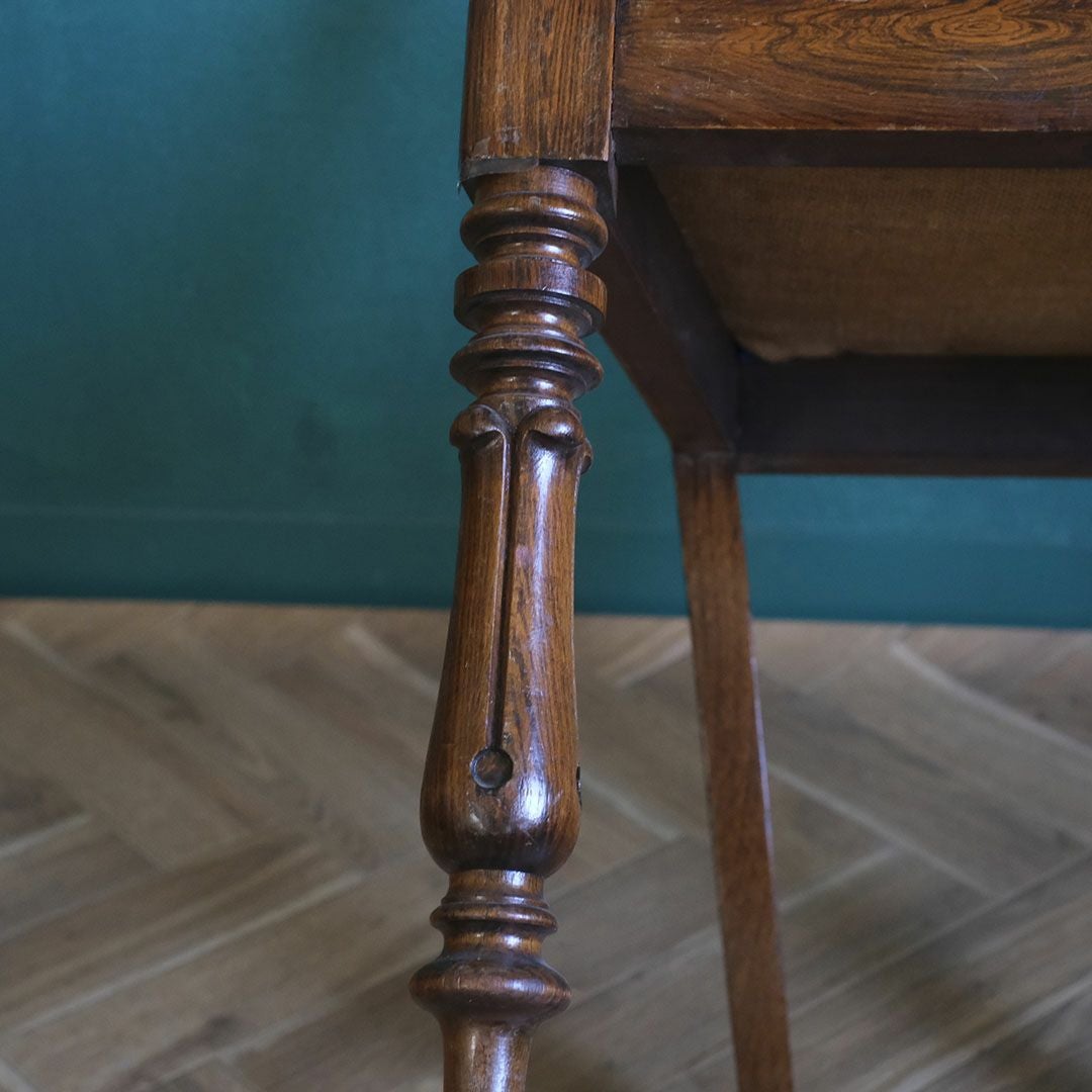 アンティークバルーンバックチェア ブルーベルベット フランス アンティーク家具10