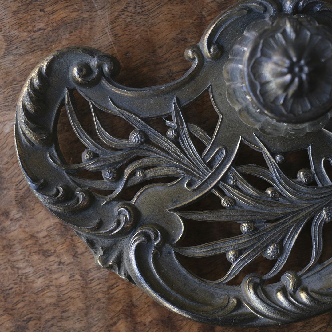 アンティークインクボトル アールヌゥーボー フランス アンティーク雑貨7