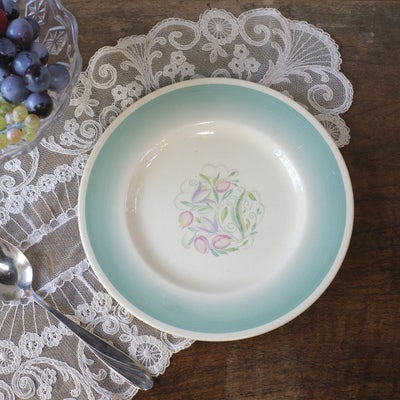 アンティーク プレート SUSIE COOPER ドレスデンスプレー スージークーパー イギリス