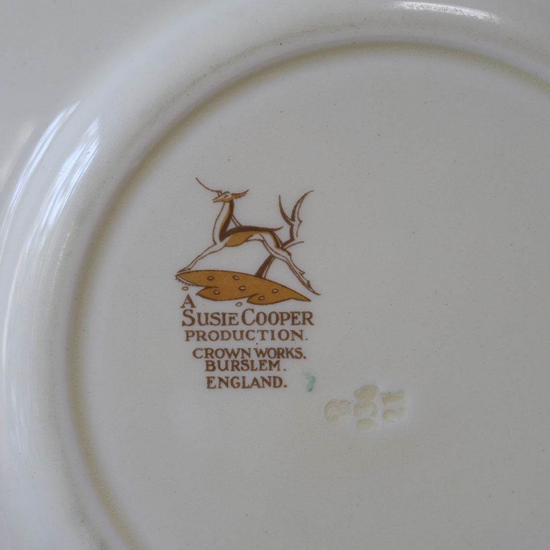 アンティーク プレート SUSIE COOPER ドレスデンスプレー スージークーパー イギリス9