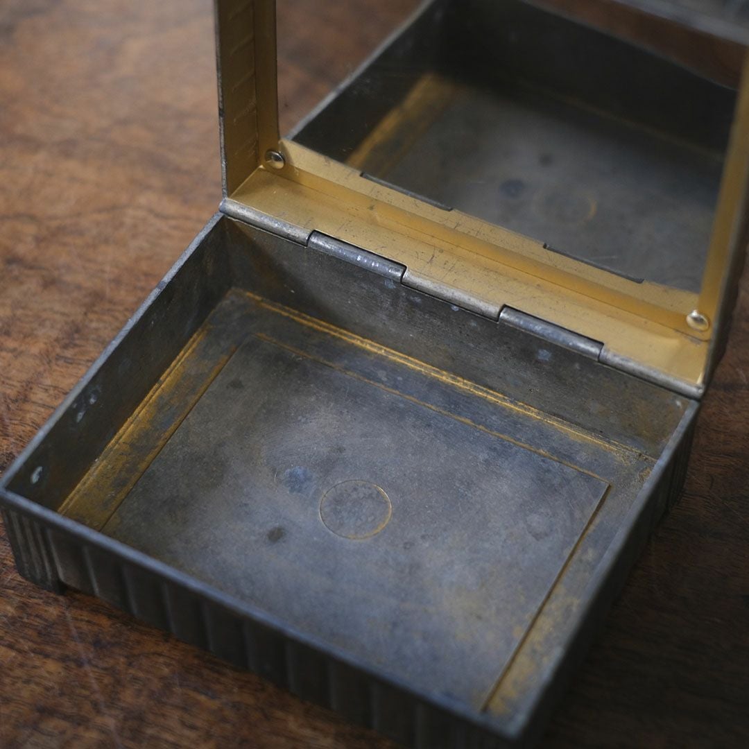 アンティークメタルボックス エッフェル塔 フランス6