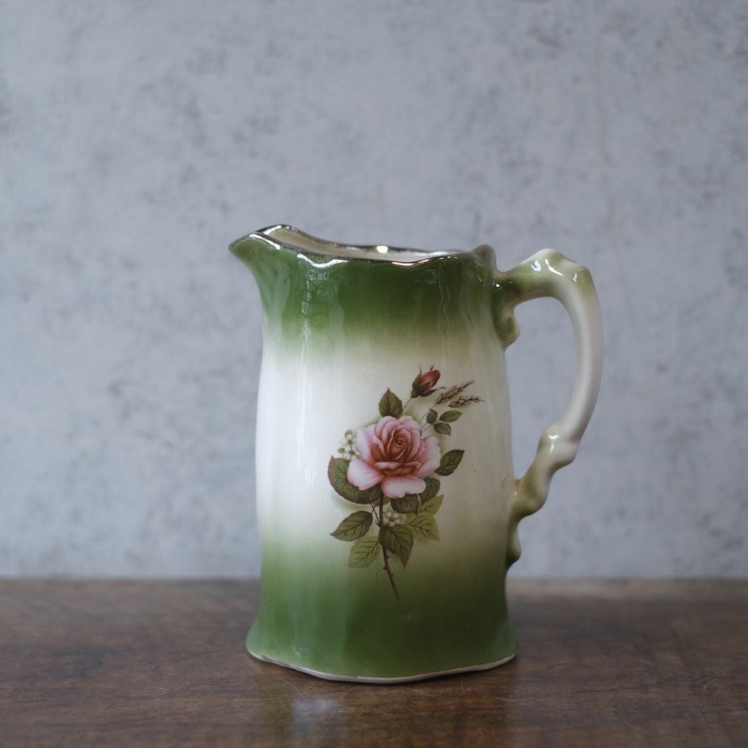 アンティークジャグ ピッチャー 花 イギリス5