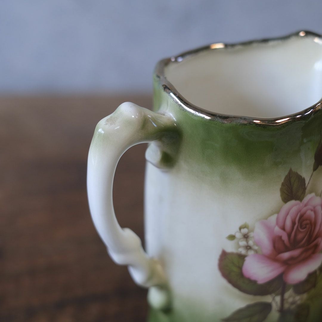 アンティークジャグ ピッチャー 花 イギリス9