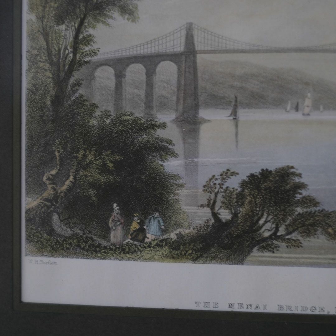 アンティークリトグラフピクチャー イギリス 鋼版画7