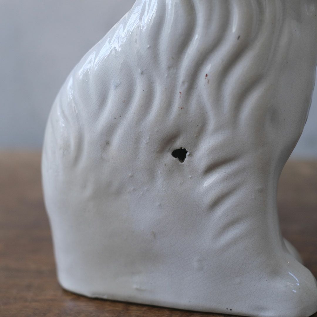 アンティークスターフォードシャードッグ　ペア イギリス8