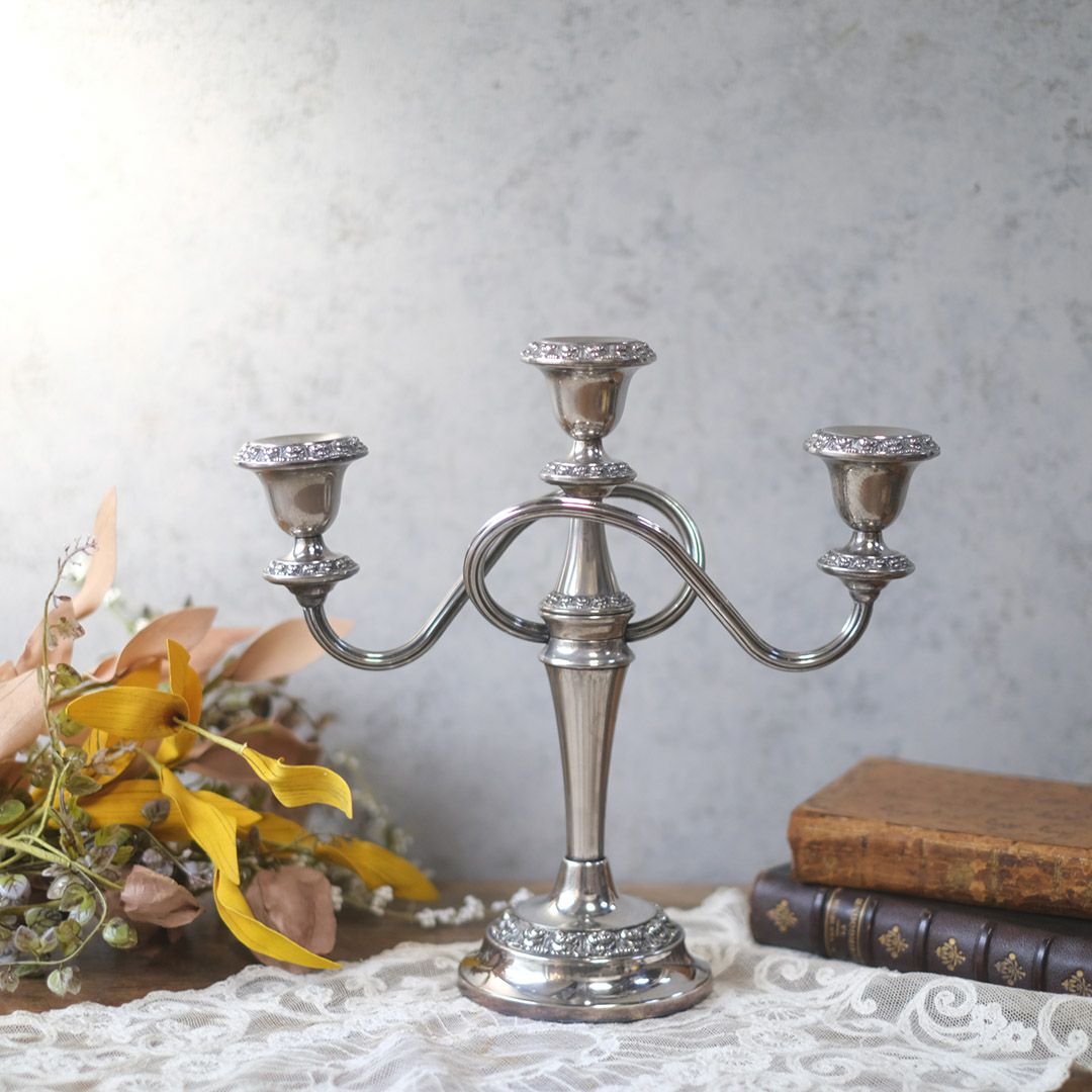 アンティークキャンドルスタンド 燭台(イギリス フランス ベルギー)の