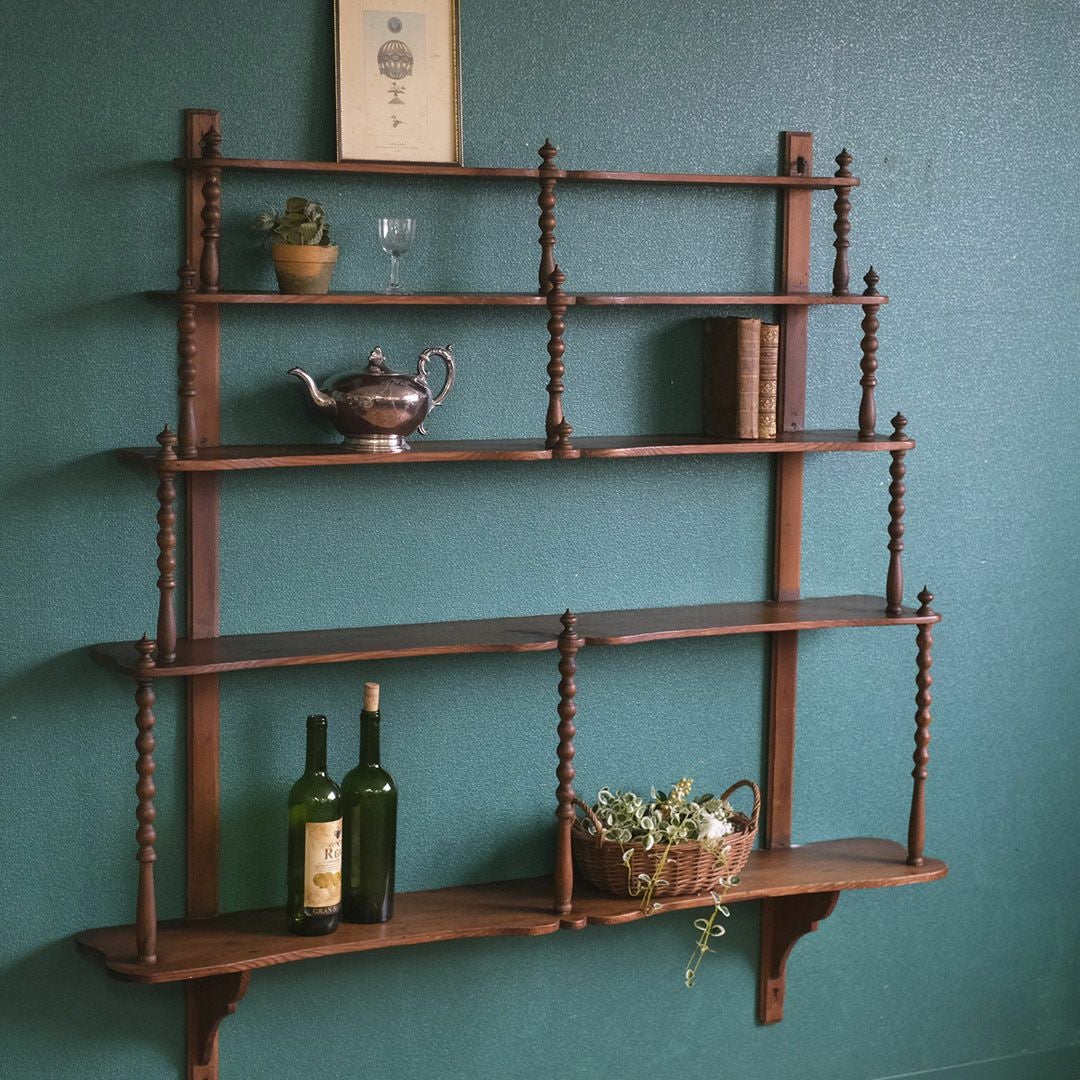 アンティークシェルフ 飾り棚 フランス1
