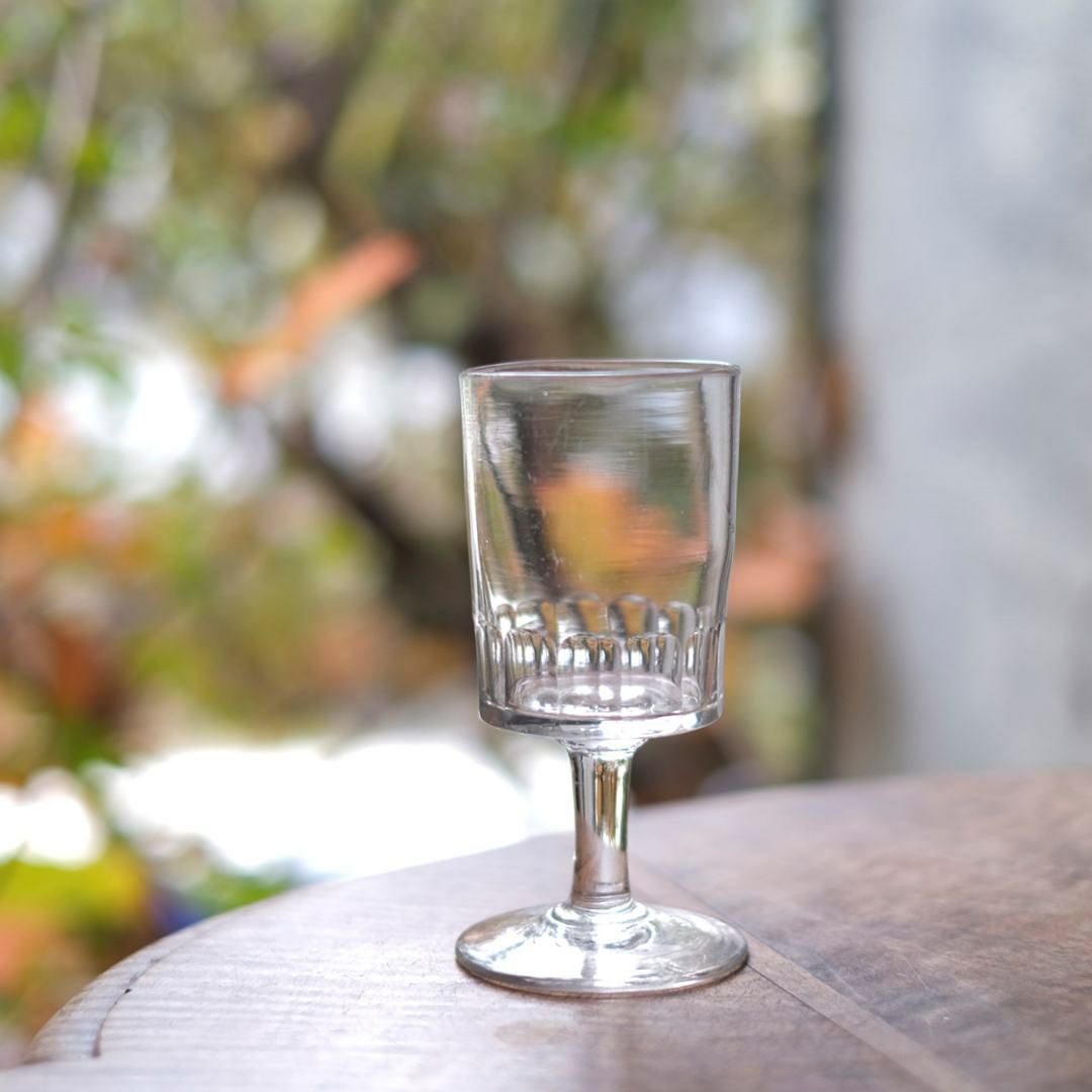 アンティーククリスタルグラス 食前酒 アペリティフグラス フランス2