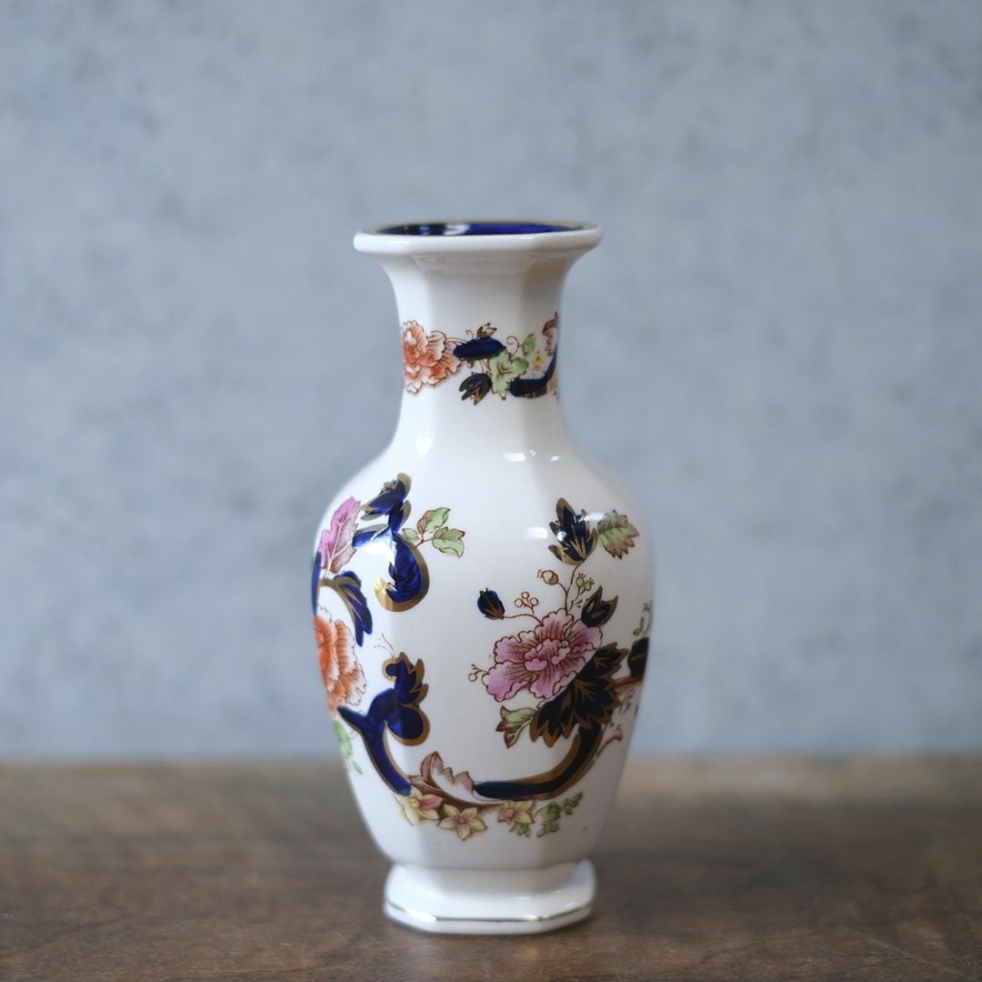 ヴィンテージフラワーベース MASON'S メイソン Mandalay イギリス 花瓶1