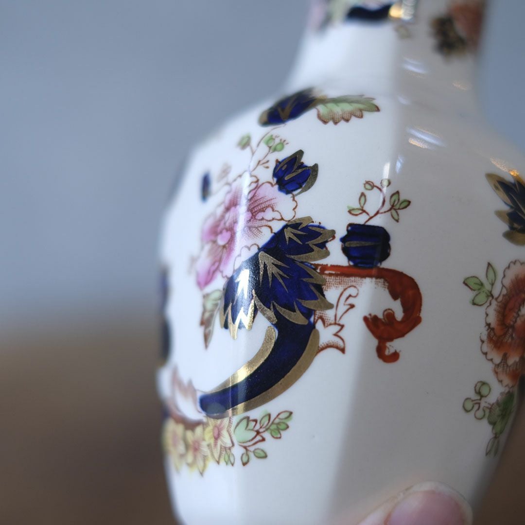 ヴィンテージフラワーベース MASON'S メイソン Mandalay イギリス 花瓶6