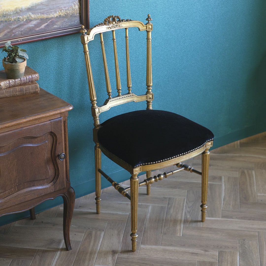 アンティークナポレオンチェア フランス1