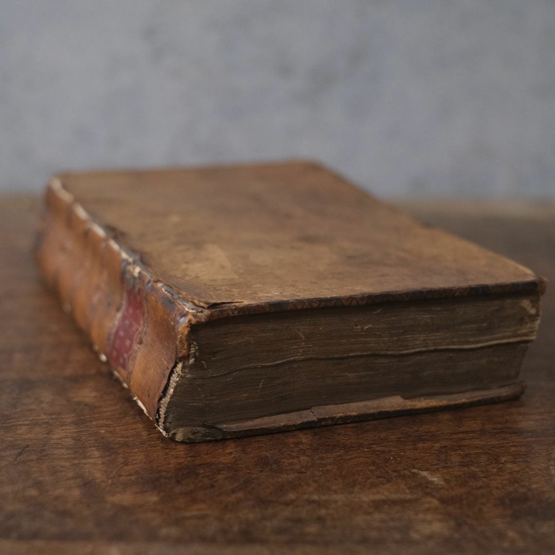 アンティークブック 革製の本11