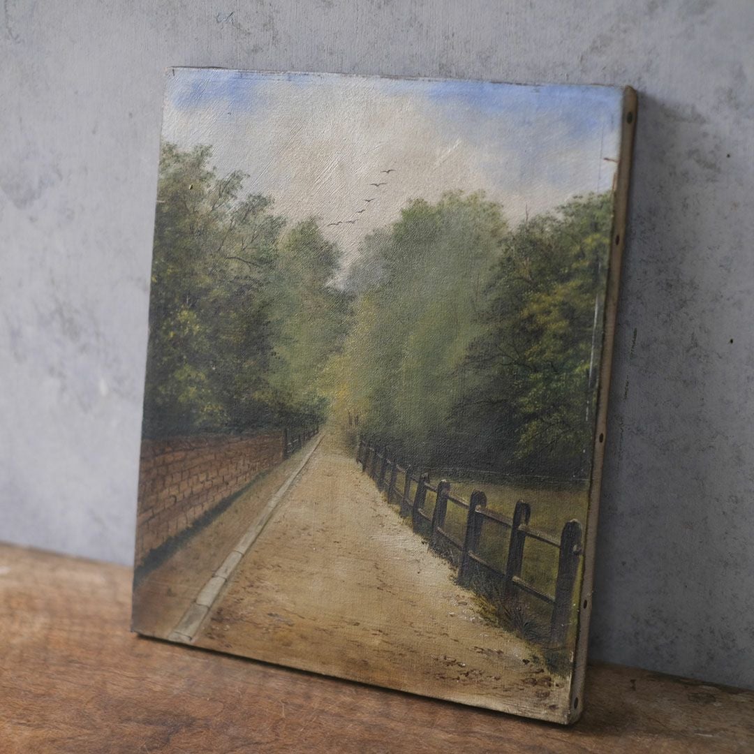 アンティークオイルペイントピクチャー 油絵 イギリス