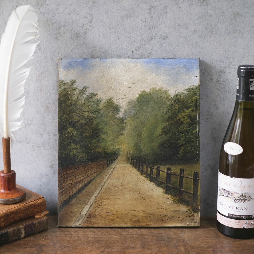 アンティークオイルペイントピクチャー 油絵 イギリス1