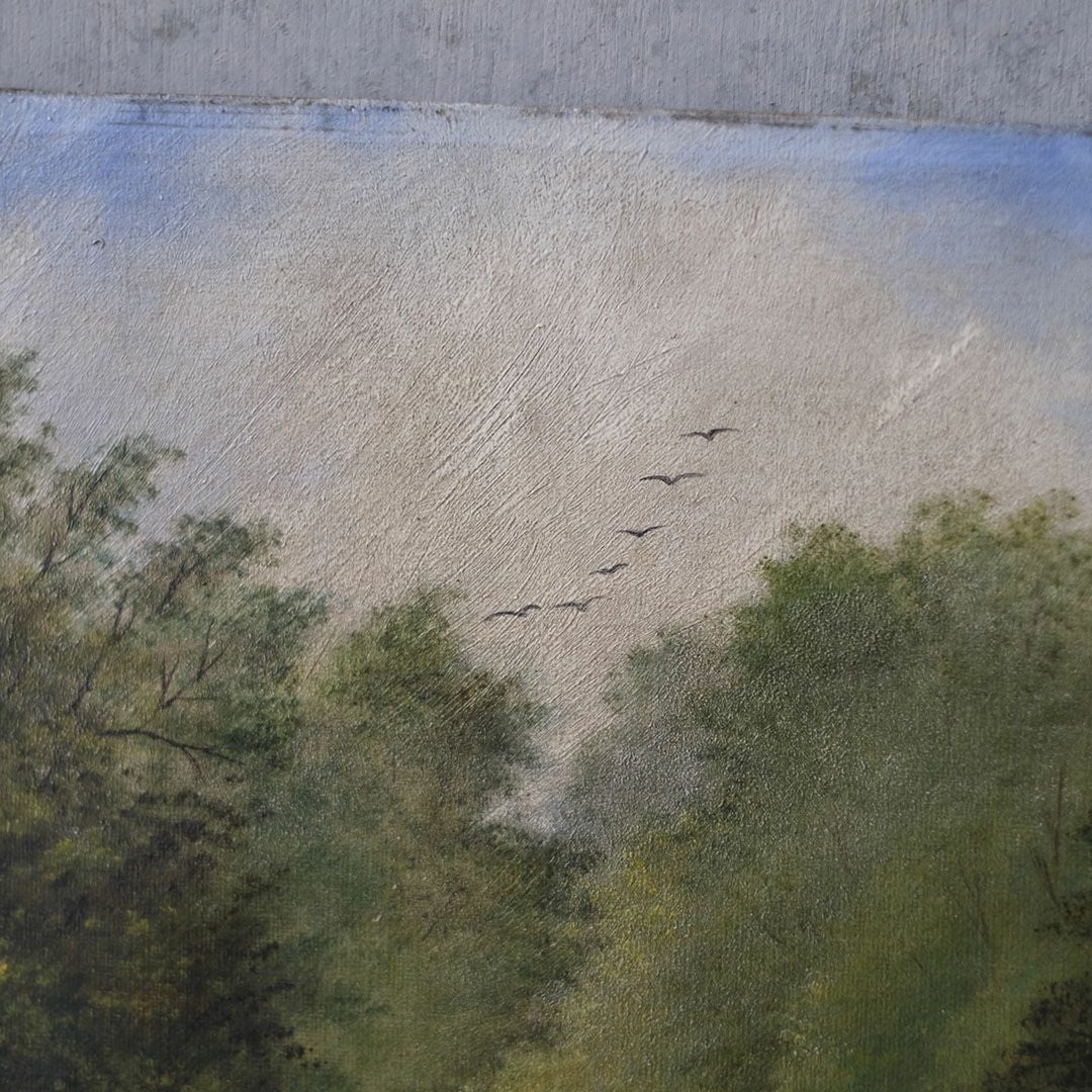 アンティークオイルペイントピクチャー 油絵 イギリス2