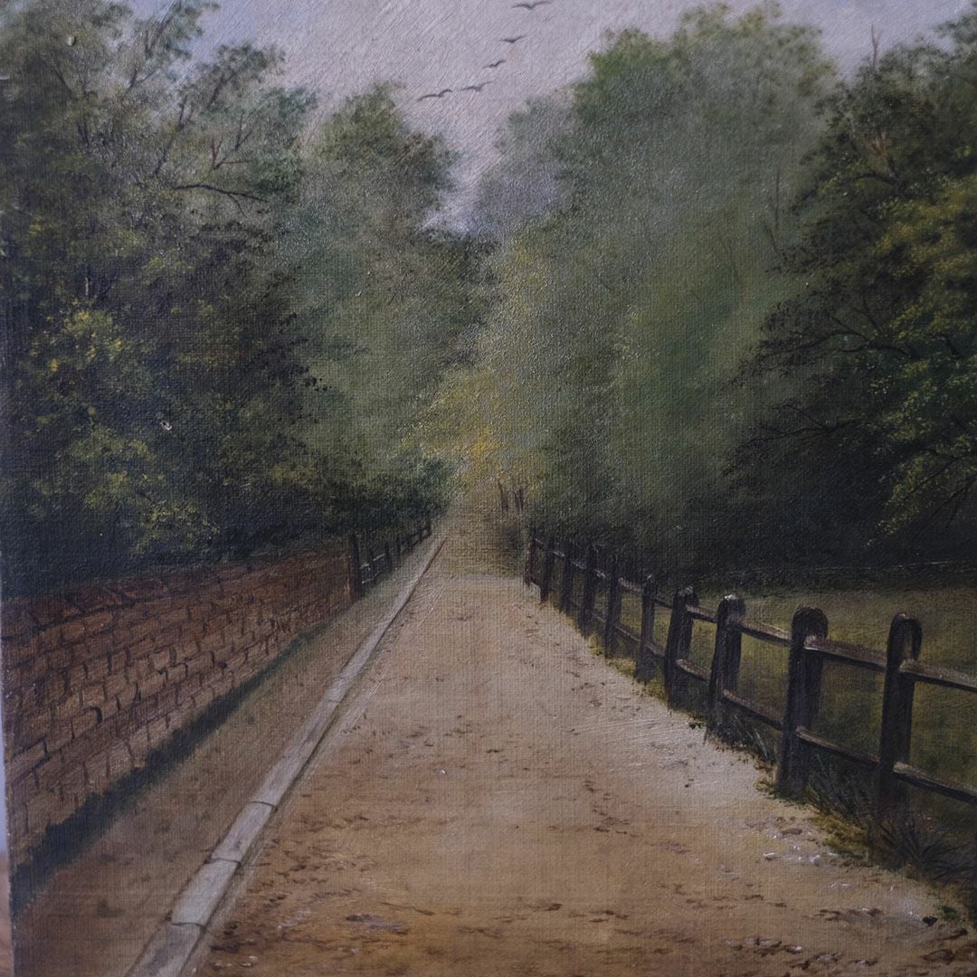 アンティークオイルペイントピクチャー 油絵 イギリス3