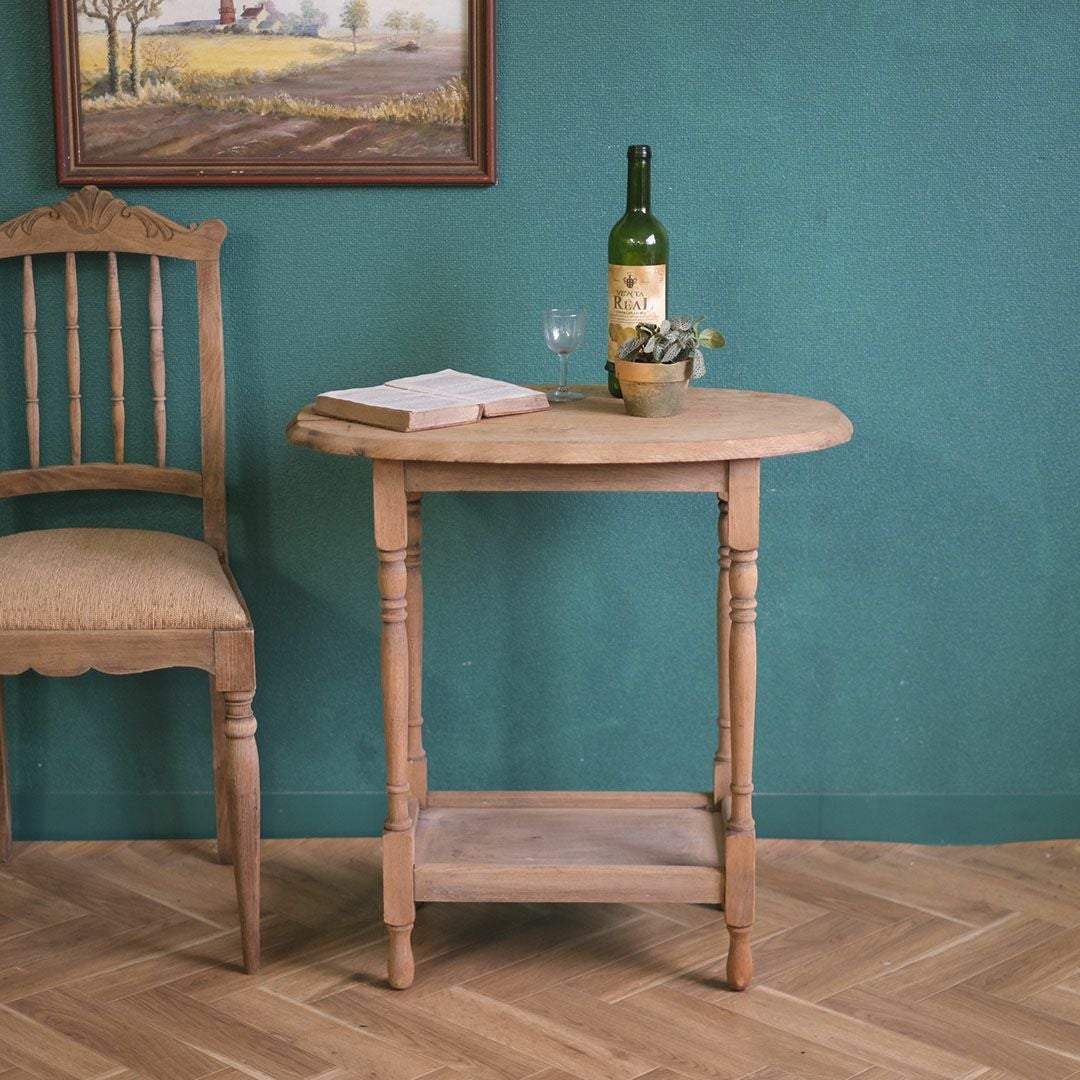 アンティーク オケージョナルテーブル 塗装剥離加工 イギリス アンティーク家具