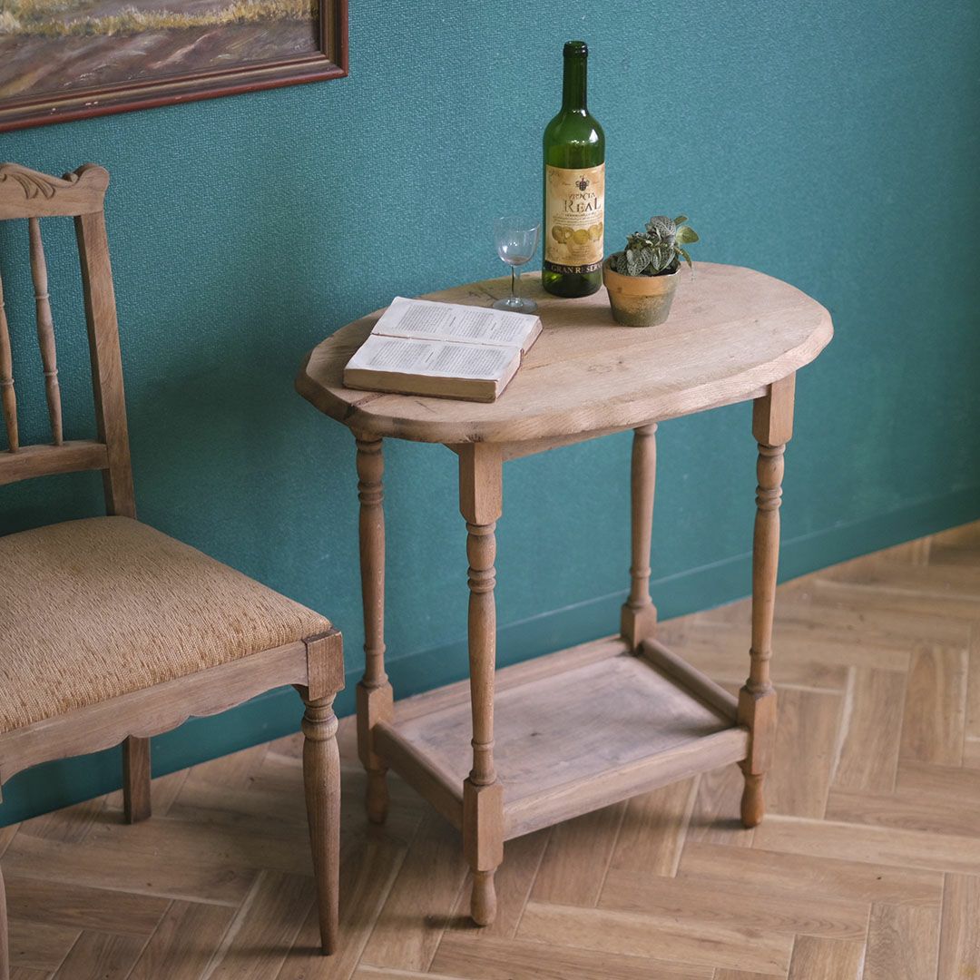 アンティーク オケージョナルテーブル 塗装剥離加工 イギリス アンティーク家具１