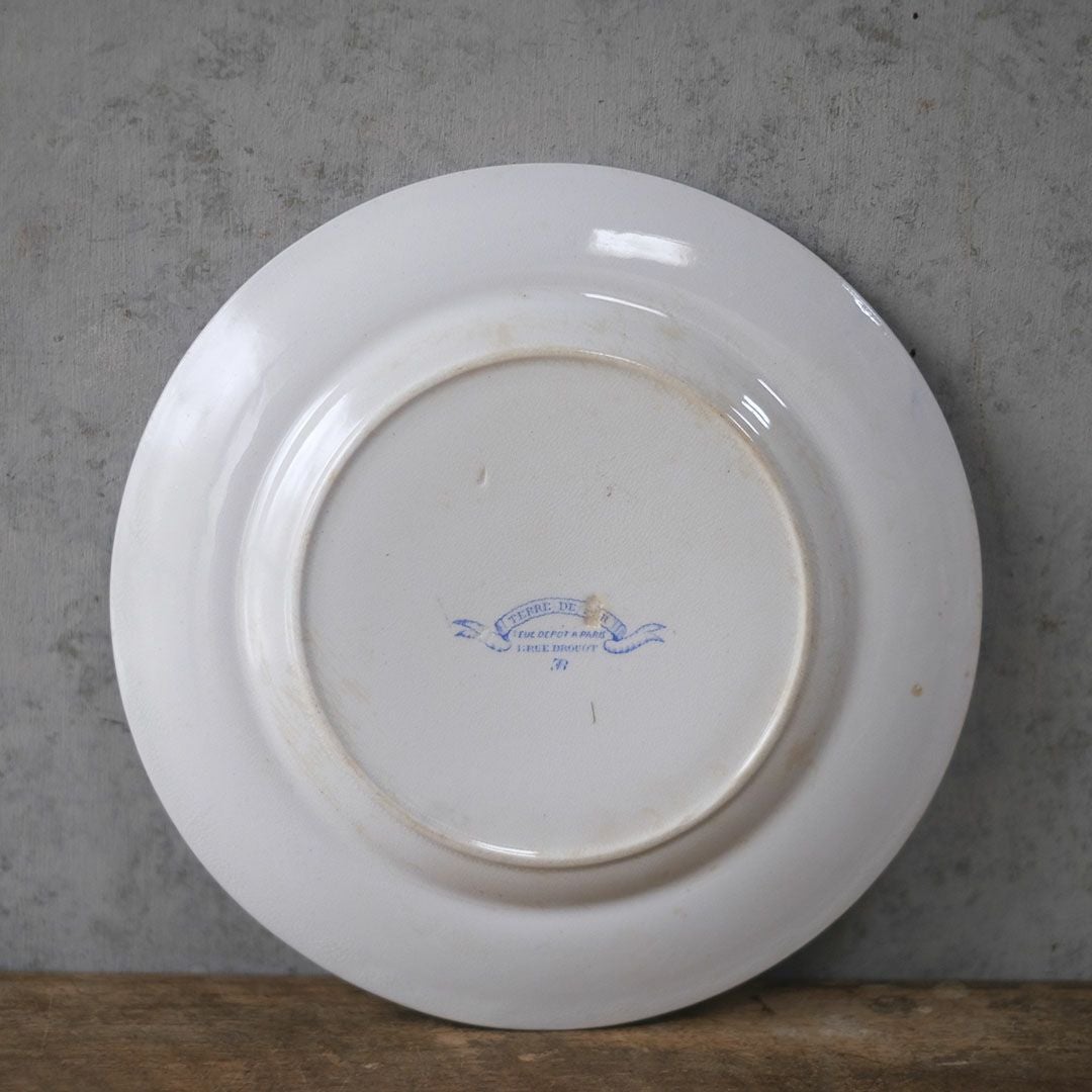 アンティークプレート エミール・ブルジョワ（Emile Bourgeois）　鈴蘭 フランス7
