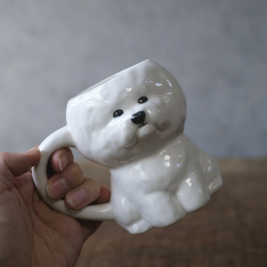 ハンドルを手に取った状態