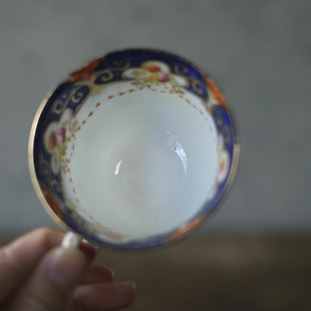 アンティークティーカップトリオ　ヴィクトリアンローズ　BESWICK&SONS ベスウィック陶器 イギリス8