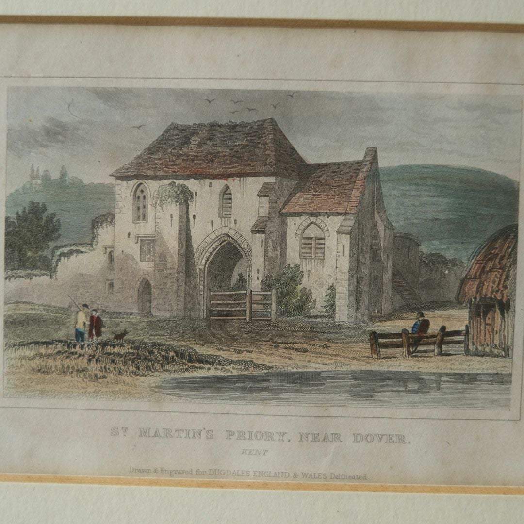 アンティークピクチャー リトグラフ 絵 イギリス2