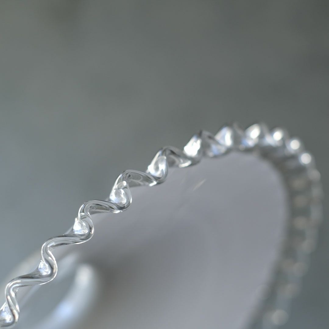 アンティーク ガラスシェードフリルランプ ミルクガラス 照明 灯具E17 シーリングカップ付属9