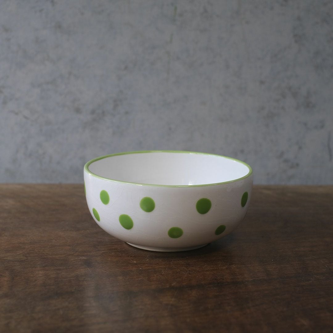 ヴィンテージスープボウル Schmid Design Folio（シュミット・デザイン・フォリオ） カエルモチーフ 水玉模様 逆輸入 日本3