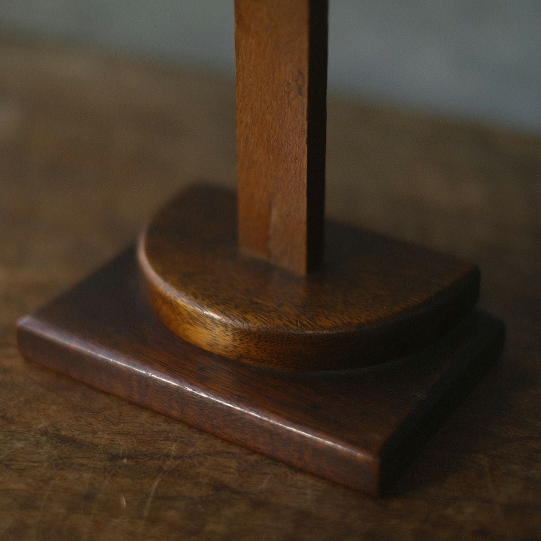 アンティーク 十字架 キリスト像 木製ベース 宗教小物 フランス7