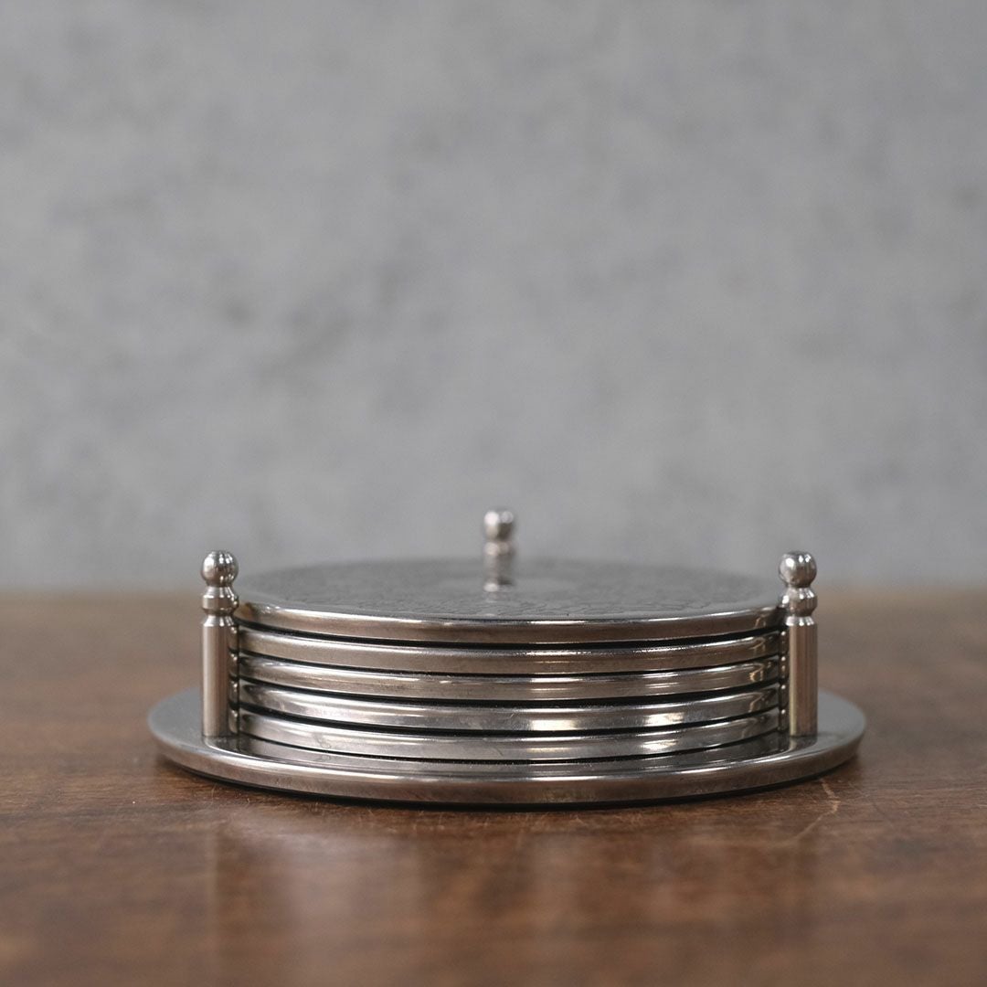 ヴィンテージコースター イギリス シルバープレート2