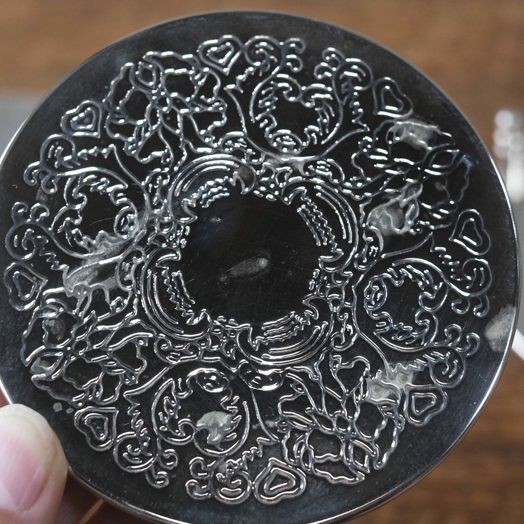 ヴィンテージコースター イギリス シルバープレート4