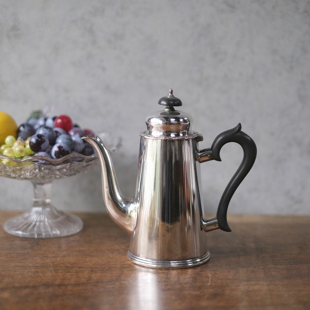 ヴィンテージシルバープレートティーポット 銀メッキ イギリス1