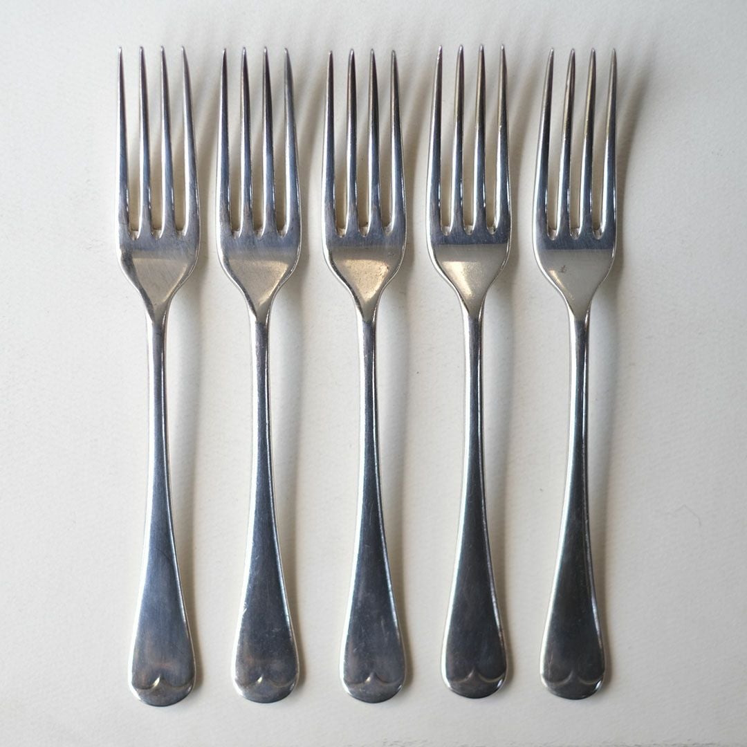 アンティークォーク シルバープレート 銀メッキ カトラリー イギリス4