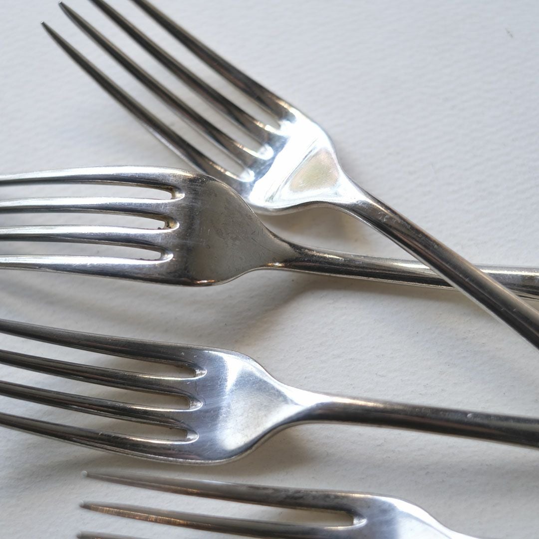 アンティークォーク シルバープレート 銀メッキ カトラリー イギリス6