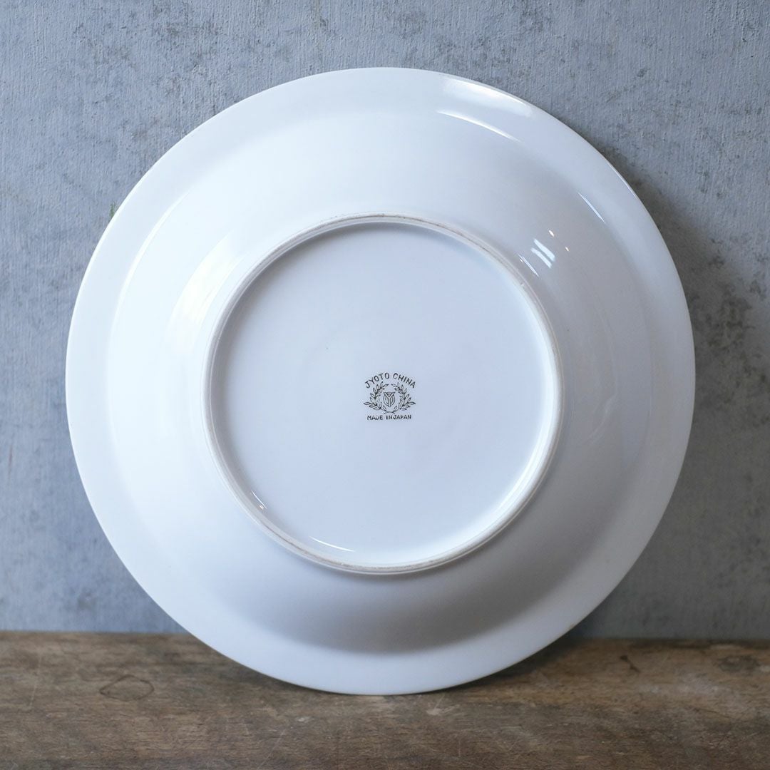 ヴィンテージプレート 皿 JYOTO 金彩装飾 マゼンタリム 1970年代 日本7