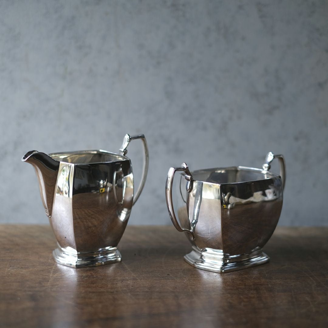 アンティークティーセット シルバープレート 銀メッキ イギリス7