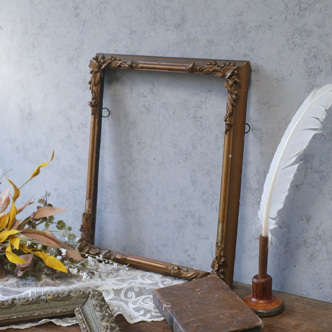 アンティーク額縁 フレーム アールヌゥーボー フランス1