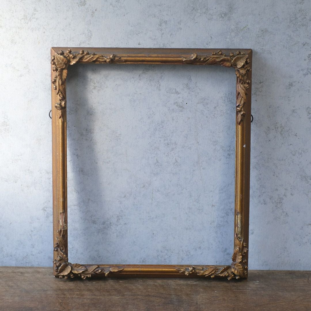 アンティーク額縁 フレーム アールヌゥーボー フランス3