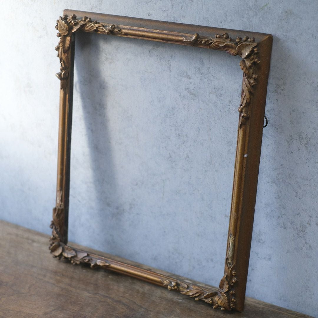アンティーク額縁 フレーム アールヌゥーボー フランス4
